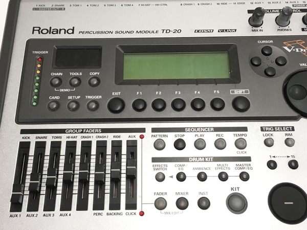 Roland TD-20 音源モジュール 音響機材 ジャンクT6981268