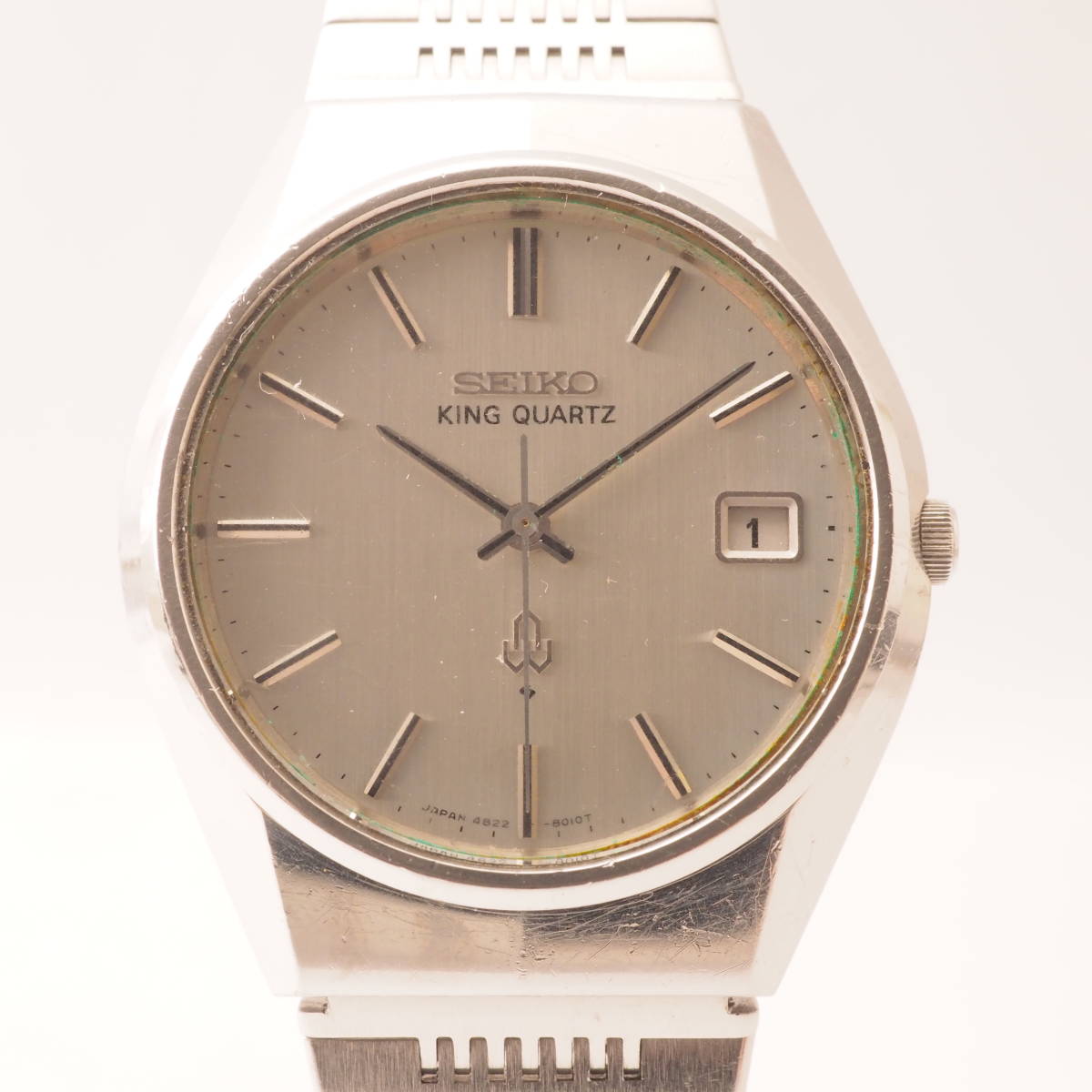 セイコー キング クォーツ 4822-8010 SEIKO KING QUARTZ デイト メンズ