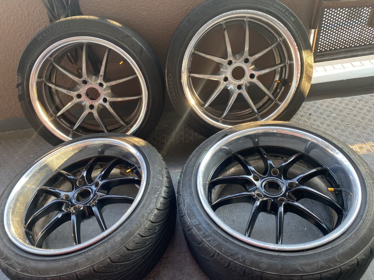 ワーク マイスター S2R WORK MEISTER 17インチ 9J +15 +20 PCD 114.3 