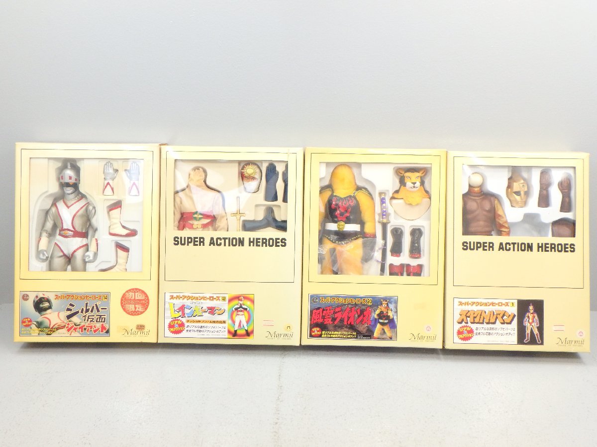  ジャンク マーミット スーパーアクションヒーローズ ライオン丸 シルバー仮面 スペクトルマン レインボーマン 同梱不可 1円スタート(特撮)｜売買されたオークション情報、yahooの商品情報を その他