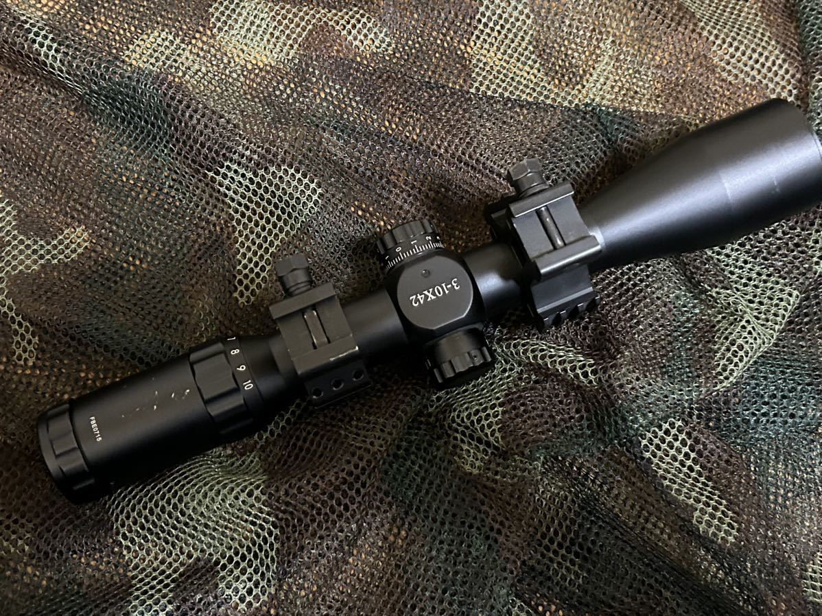 タスコ TR-X 3-10x42 コマンダー ライフルスコープ 3-10倍ズーム 42mm