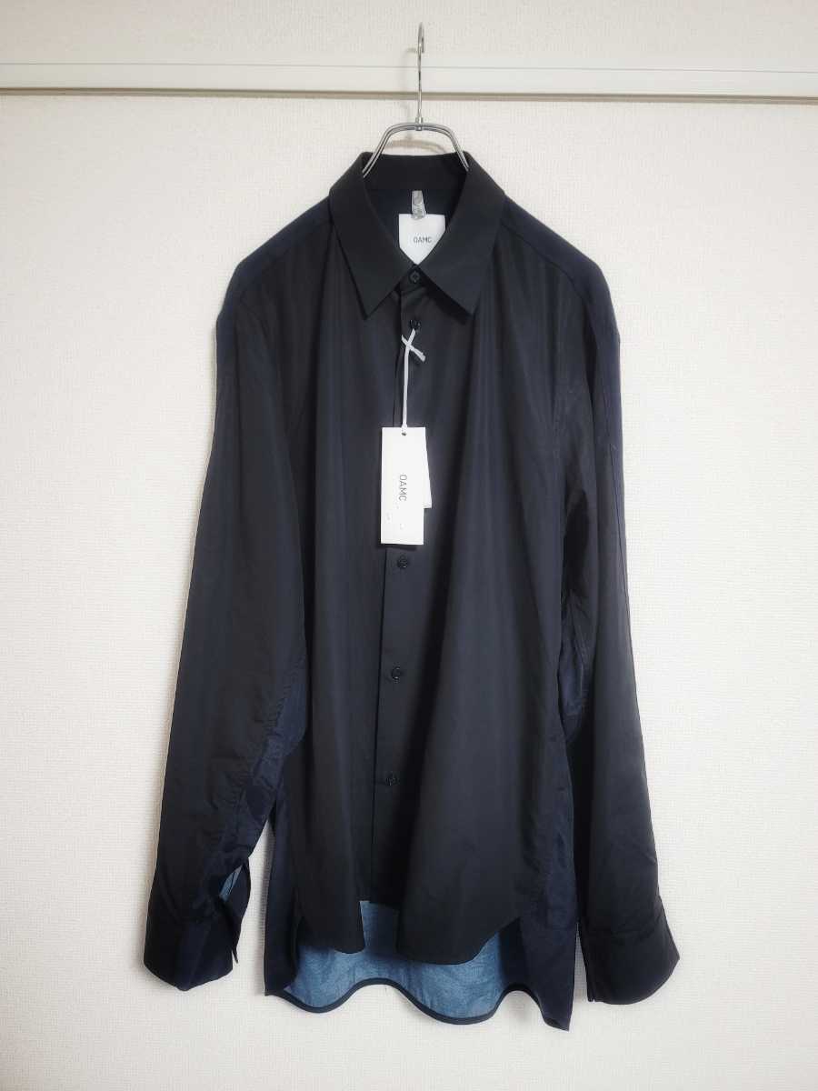 新品 サイズS OAMC Collage グラフィック オーバーサイズ シャツ 