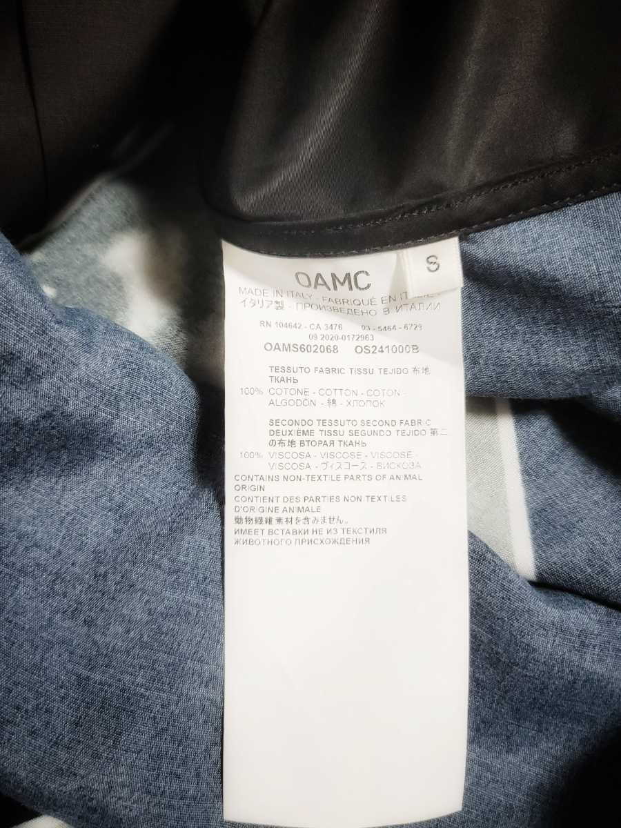 OAMC 20SS Collage グラフィックオーバーサイズシャツ Sサイズ 11万円  