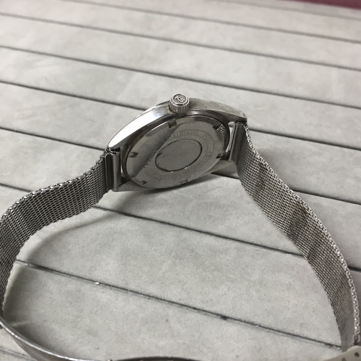 ジャンク 裏蓋メダル欠品 SEIKO キングセイコー KSハイビート 45-7010 