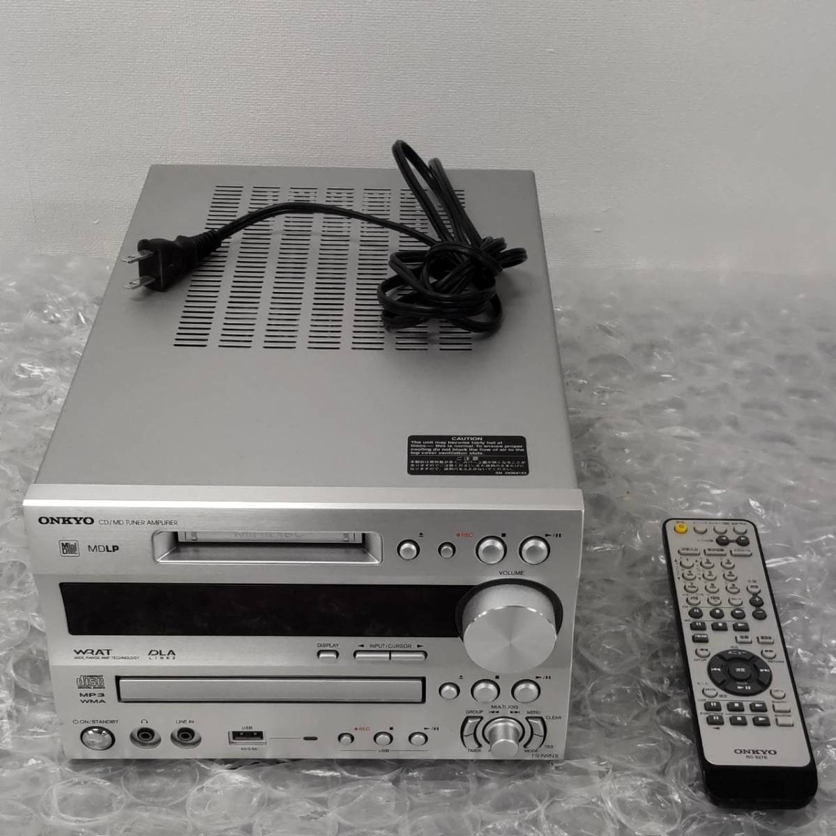 109 ONKYO オンキョー CD/MDシステムコンポ FR-X7A D-SX7A ミニコンポ