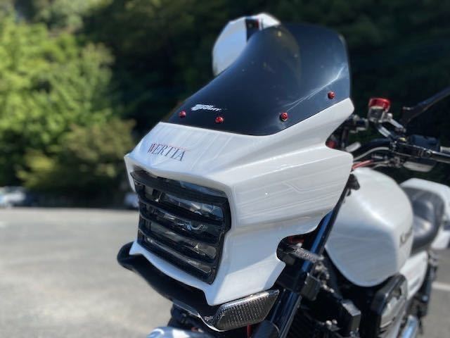  VERTIA ZRX 1200 ダエグ DAEG 綾織りカーボン製 ライトルーバー(フロント)｜売買されたオークション情報、yahooの商品情報をアーカイブ公開 - オークファン カワサキ用