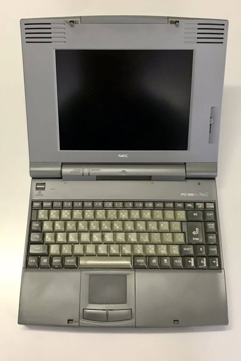 【ジャンク品扱い】 NEC PC-9821Nd/340W ☆ジャンク NEC PC9821 NA12Hノートパソコン レトロ 部品取り CPU