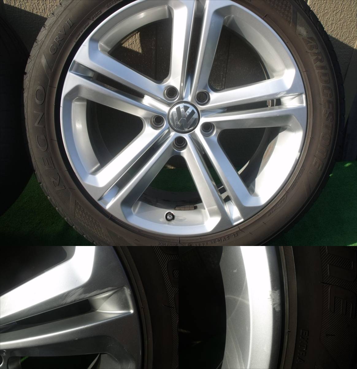 VW ティグアン Rライン純正ホイール 18×8J P112/5H ET30 HB57