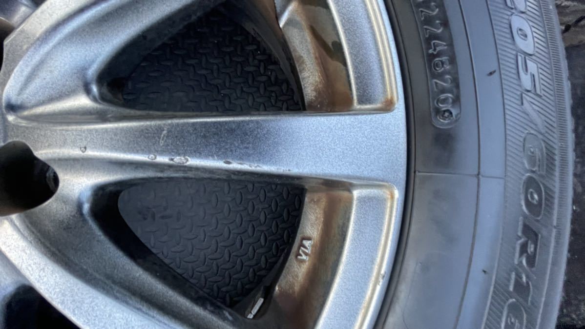 プリウス 205/60R16スタッドレス2020年製 アルミセット4 本バリ山_9