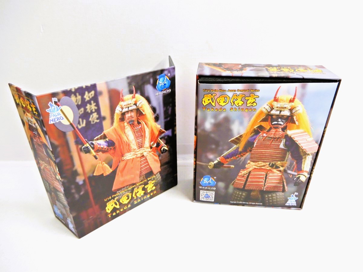 065Z237 品 DID/PALM HERO 武田信玄 1/12 スケールアクション