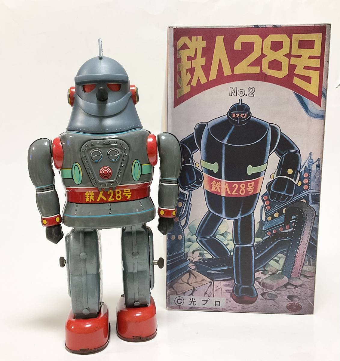 限定セール 鉄人28号 NO2 初版 野村トーイ製 電動2足歩行 作動品 1960年代 当時もの 横山光輝原作 漫画 アニメーション レトロ ビンテージ ロボット(ロボット)｜売買されたオークション情報、yahooの商品情 ロボット