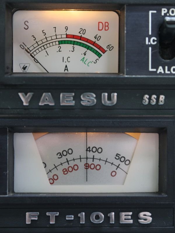 YAESU 八重洲無線 FT-101ES ジャンク SSBトランシーバー 動作する 現状