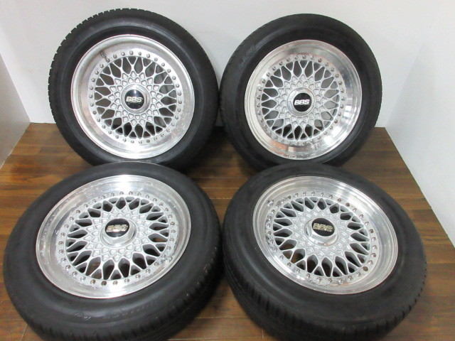 送料無料・税込み】BBS メッシュ RS035 037 16in7J+24 16in8J+24 5穴