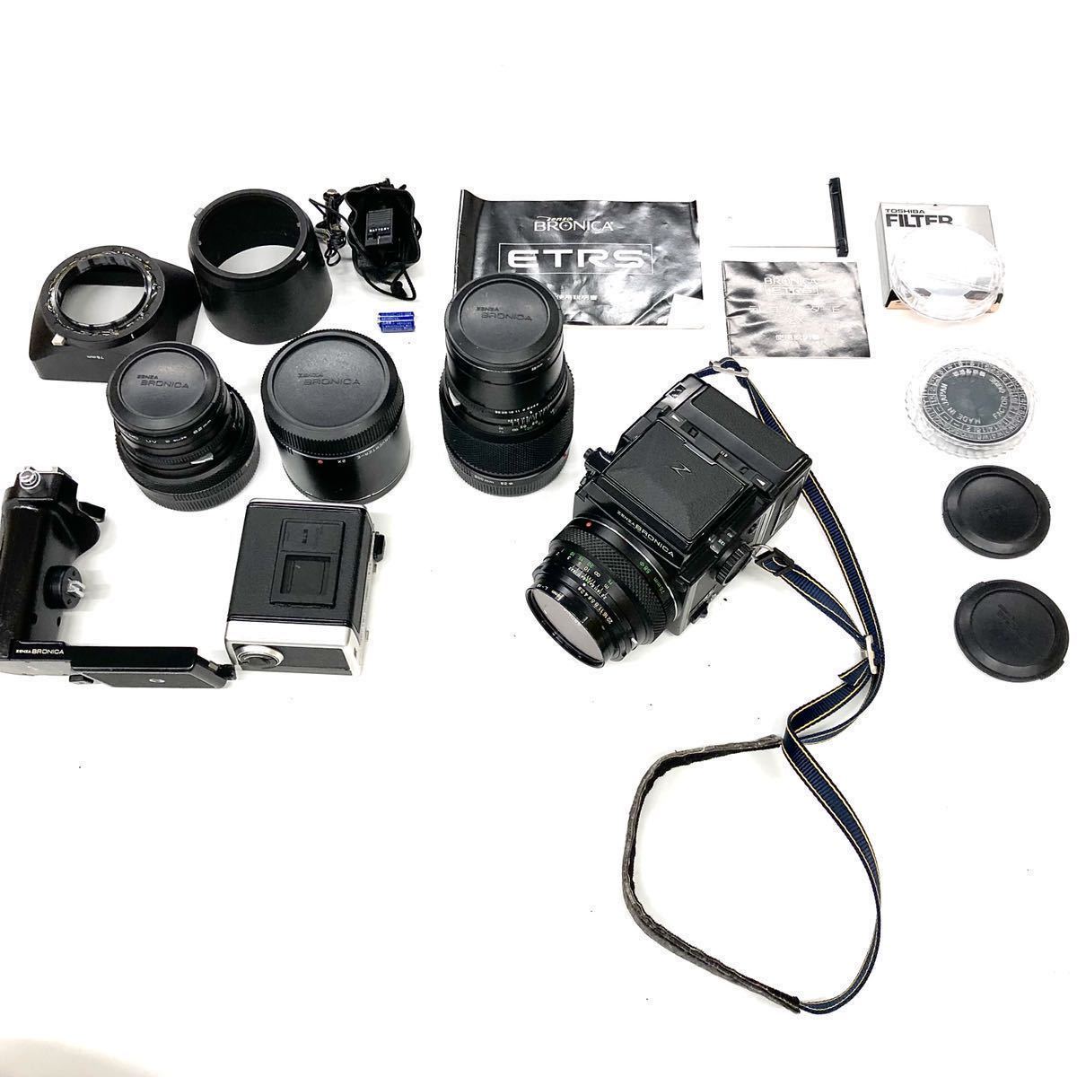 ZENZA BRONICA ゼンザブロニカ中判カメラ ファインダー 昭和レトロ