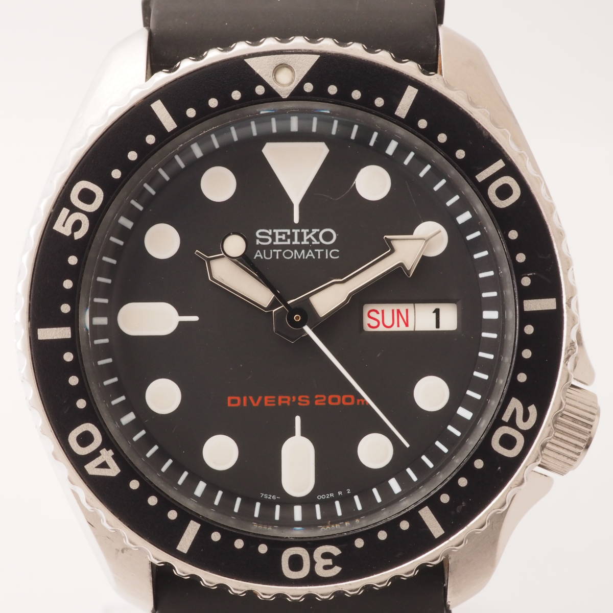 ブラックボーイ 7S26-0020 セイコー SEIKO ダイバー ダイバーズ 200m 