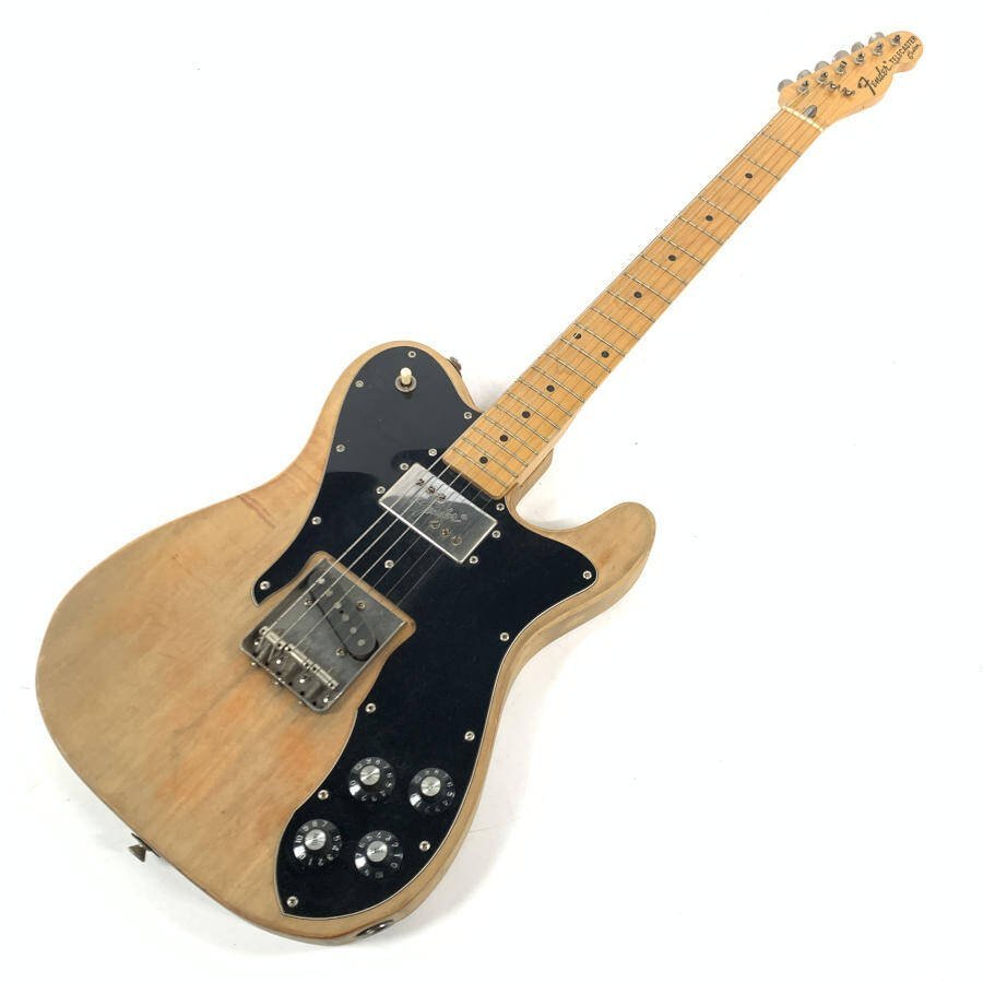 Fender Japan フェンダージャパン テレキャスター TELECASTER CUSTOM エレキギター シリアルNo.A001581 ナチュラル系★現状品