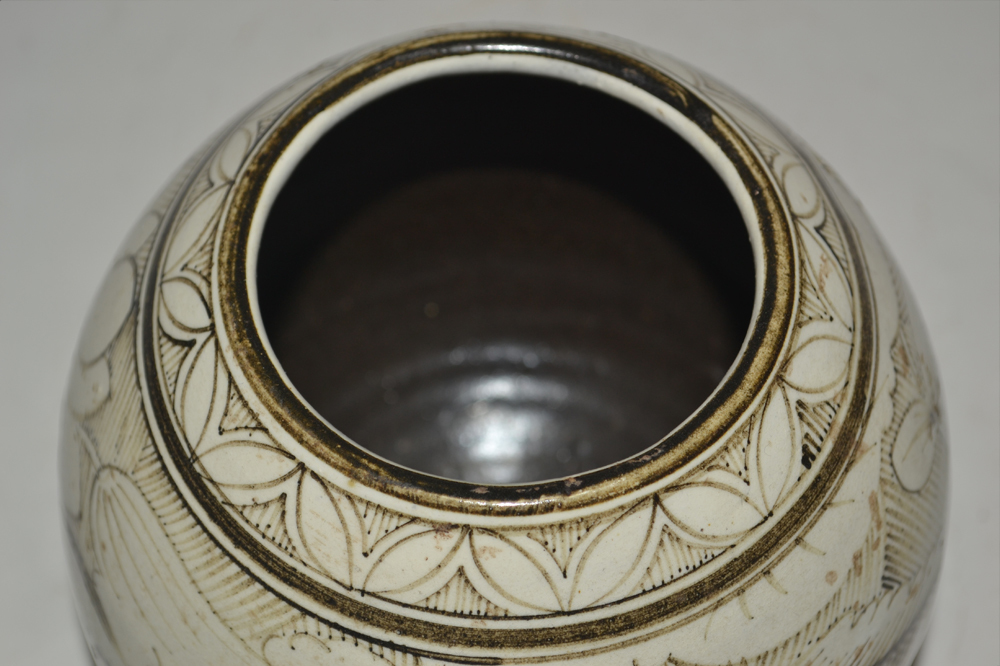 中国美術 磁州窯 花瓶 花入 古玩 置物(宋)｜売買されたオークション情報、