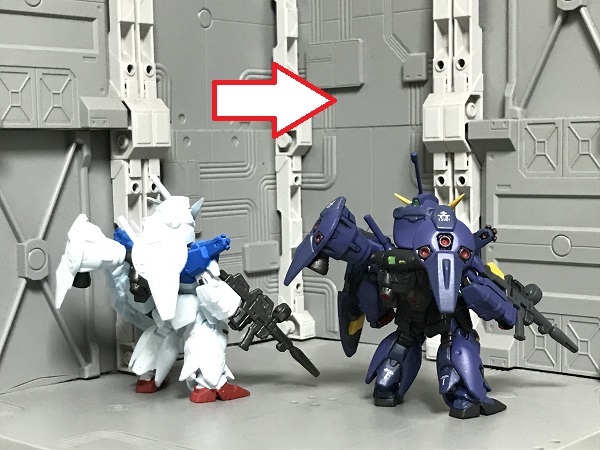 ガンダムコンバージ ガンダムGP01Fb フルバーニアン ティターンズ 