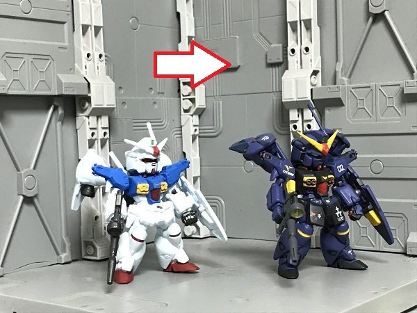 ガンダムコンバージ ガンダムGP01Fb フルバーニアン ティターンズ 