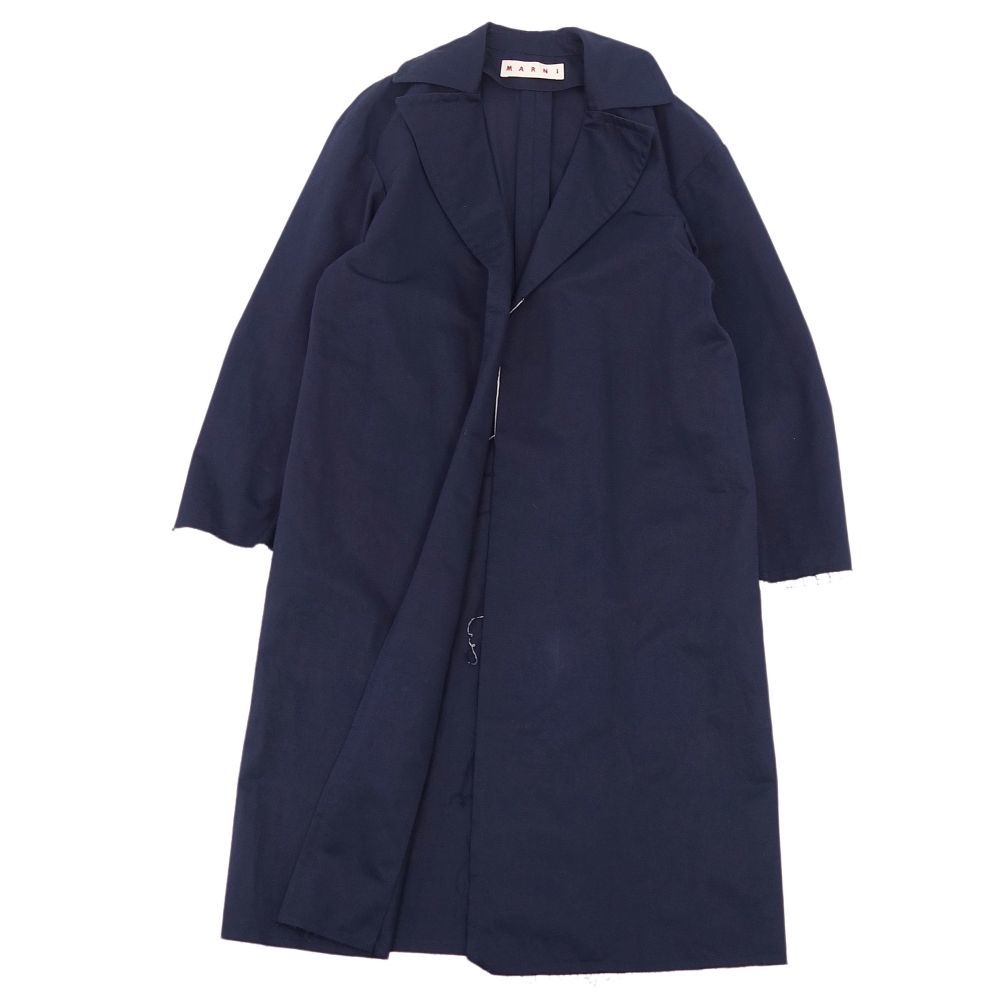 レディース MARNI マルニ コート スタンドカラー グレー イタリア製