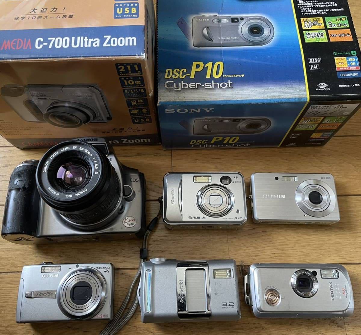 Xacti DSC-J1 / OPTIO WPi / EOS KISS DIGITAL / FINEPIX A345 / F480 / J10 /CYBERSHOT DSC-P10 / CAMEDIA C-700(その他)｜売買されたオークション情報、yahooの商品情報をアーカイブ公開 - オークファン その他