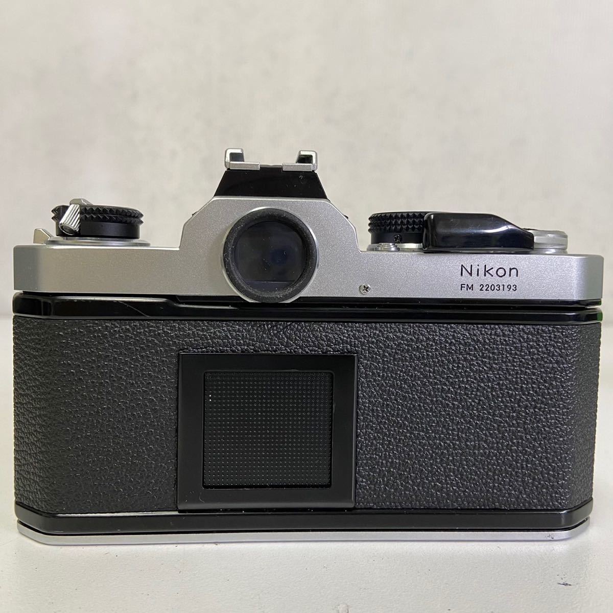 Nikon ニコン FM ブラック Nikkor 50mm 1:2 Nikon ニコン FM ブラック