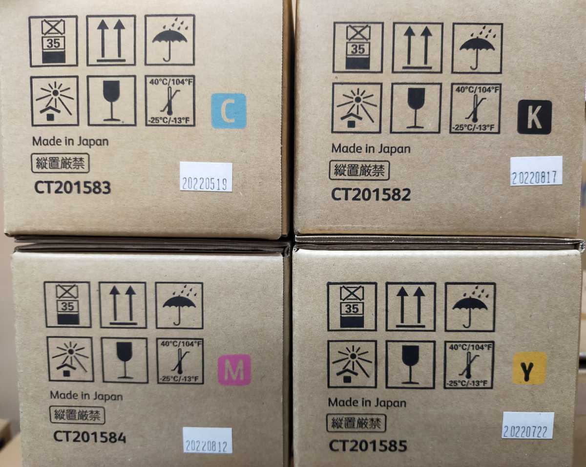 トナーカートリッジセット CT201584/CT201585/CT201583