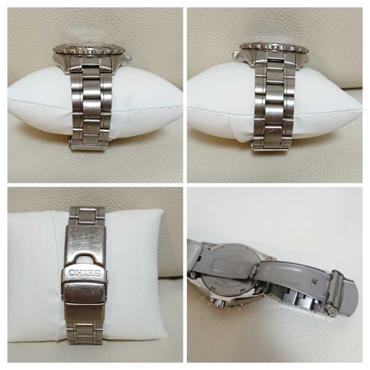 希少【SEIKO セイコー】ソーラー フルチタン ダイバーズウォッチ 200m 