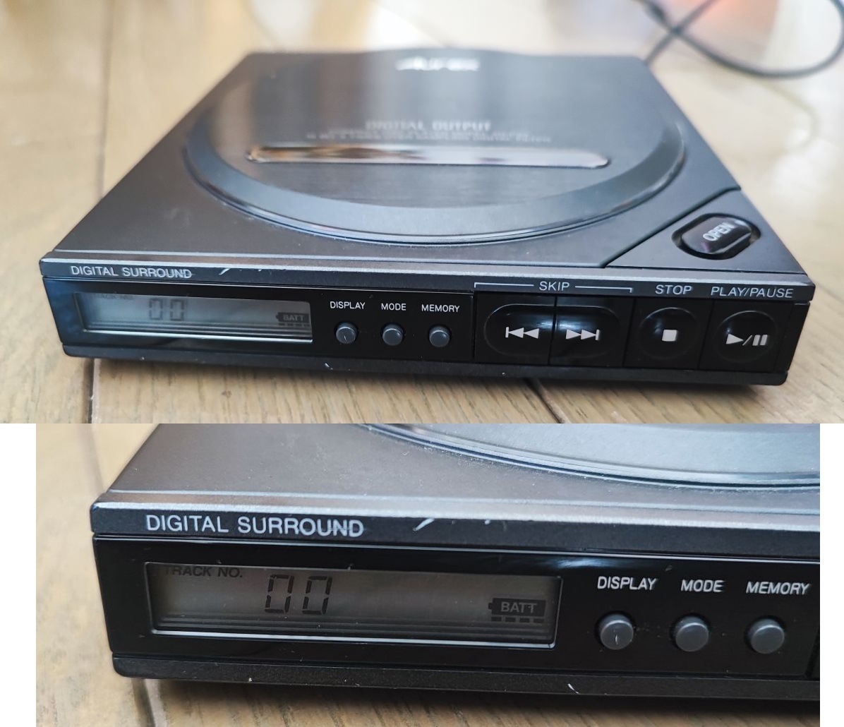 Aurex XR-P22 中古 純正ACアダプタ付属 電源ON可能 CD再生不可 ジャンク品 - Yahoo!オークション 「xr」CDプレーヤー 希少 au 突入電流強化バージョン