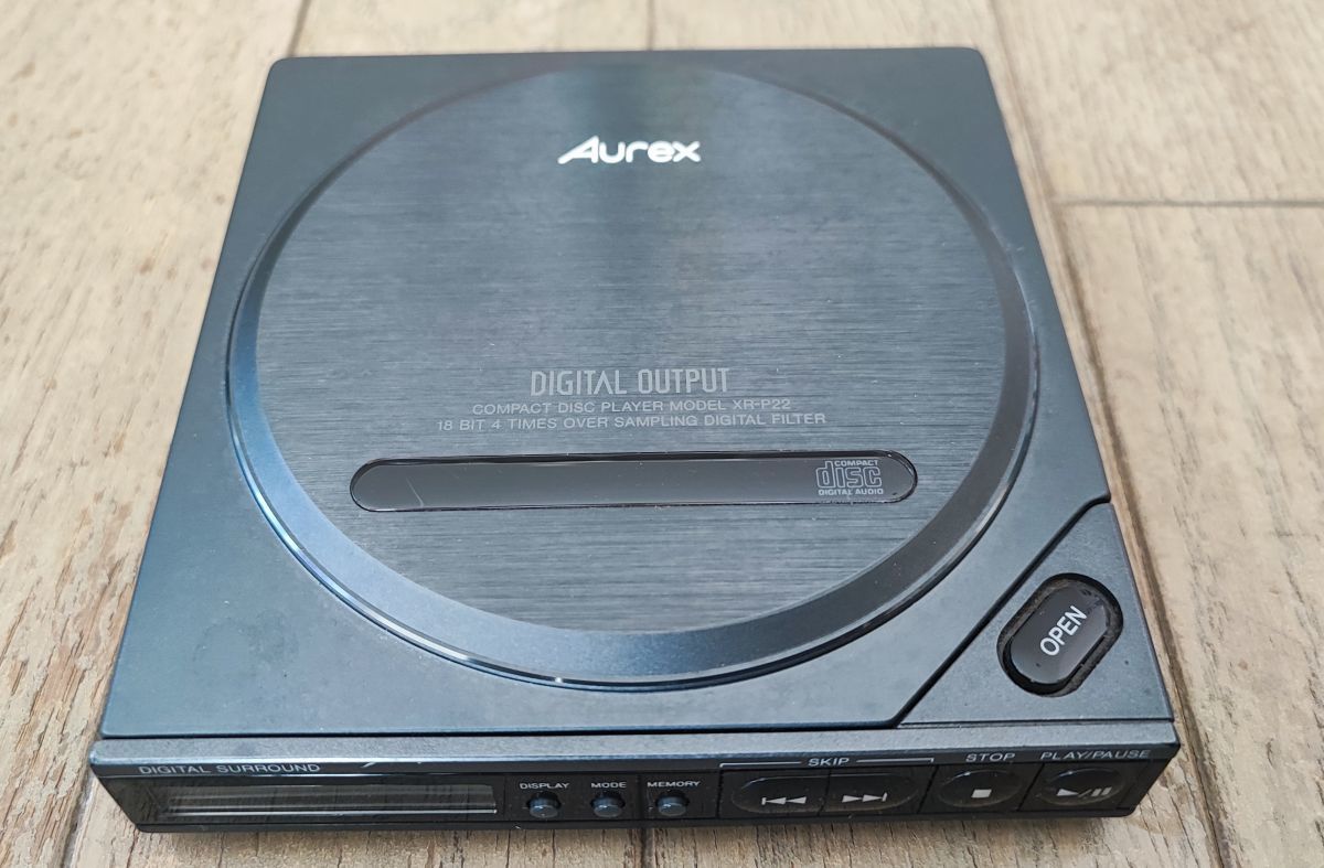 Aurex XR-P22 中古 純正ACアダプタ付属 電源ON可能 CD再生不可 ジャンク品 - Yahoo!オークション 「xr」CDプレーヤー 希少 au 突入電流強化バージョン