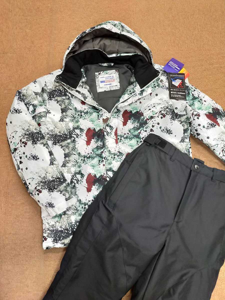 直営店】 サイズL スキーウェア メンズ 上下セット スノボウエア 防寒