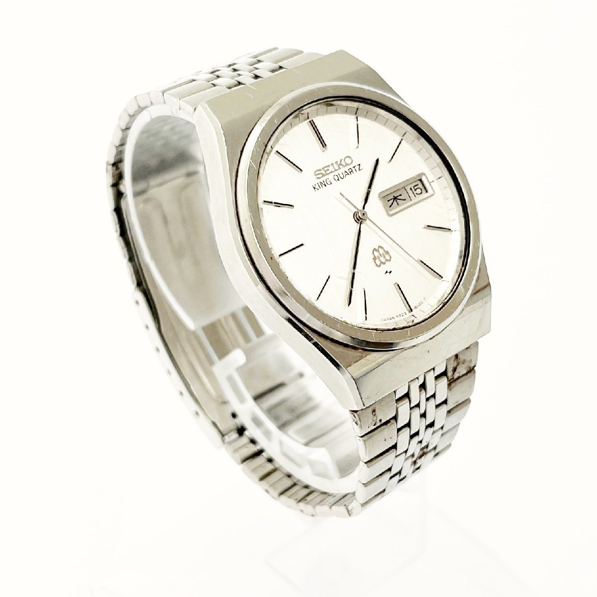 1円スタート】【訳あり品】 SEIKO セイコー 9723-8040 SS シルバー文字 