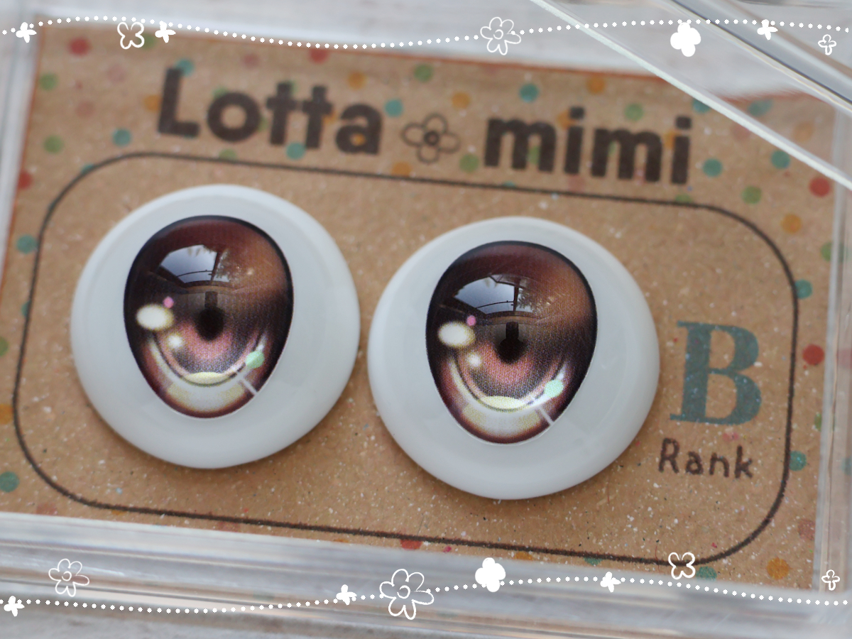 限定セール，セール Type1 スモーキーブラウン B品 レジンアイ 22mm相当 Lotta mimi(パーツ)｜売買されたオークション情報、yahooの商品情報をアーカイブ公開 - オークファン パーツ