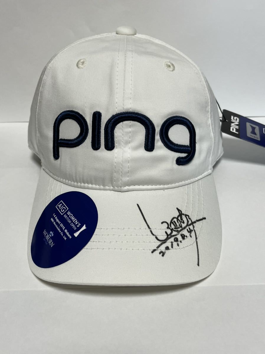 帰国緊急参戦記念♪渋野日向子直筆サイン♪2019全英女子オープン優勝