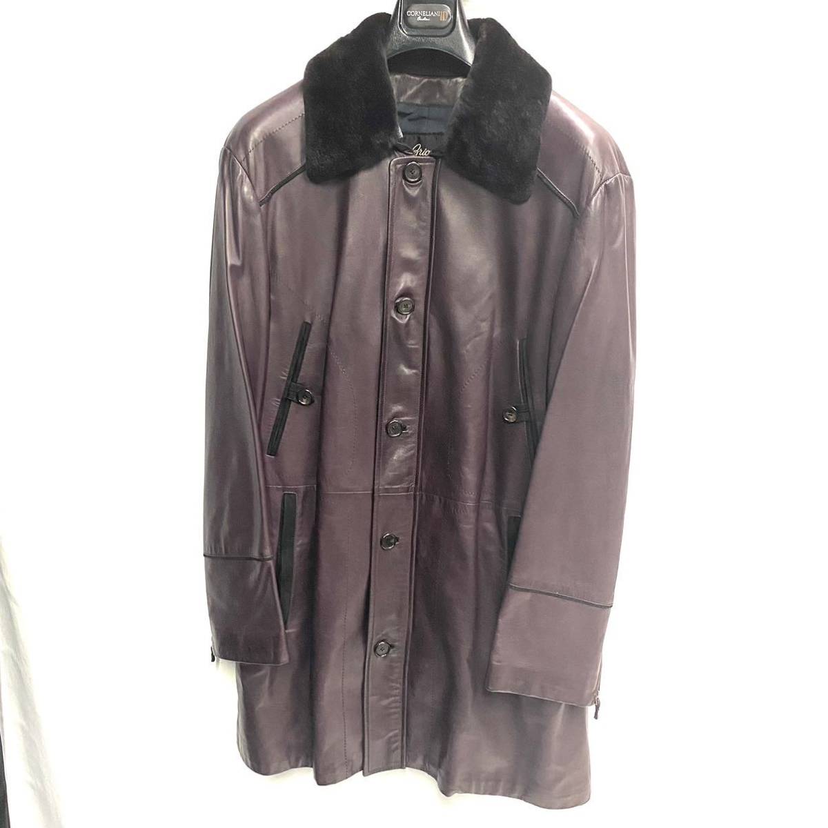 驚きの破格値，100%新品 極 ブリオーニ Brioni 本革 ロングコート サイズ52 コート(男性用)｜売買されたオークション情報、yahooの商品情報をアーカイブ公開 - オークファン 男性用