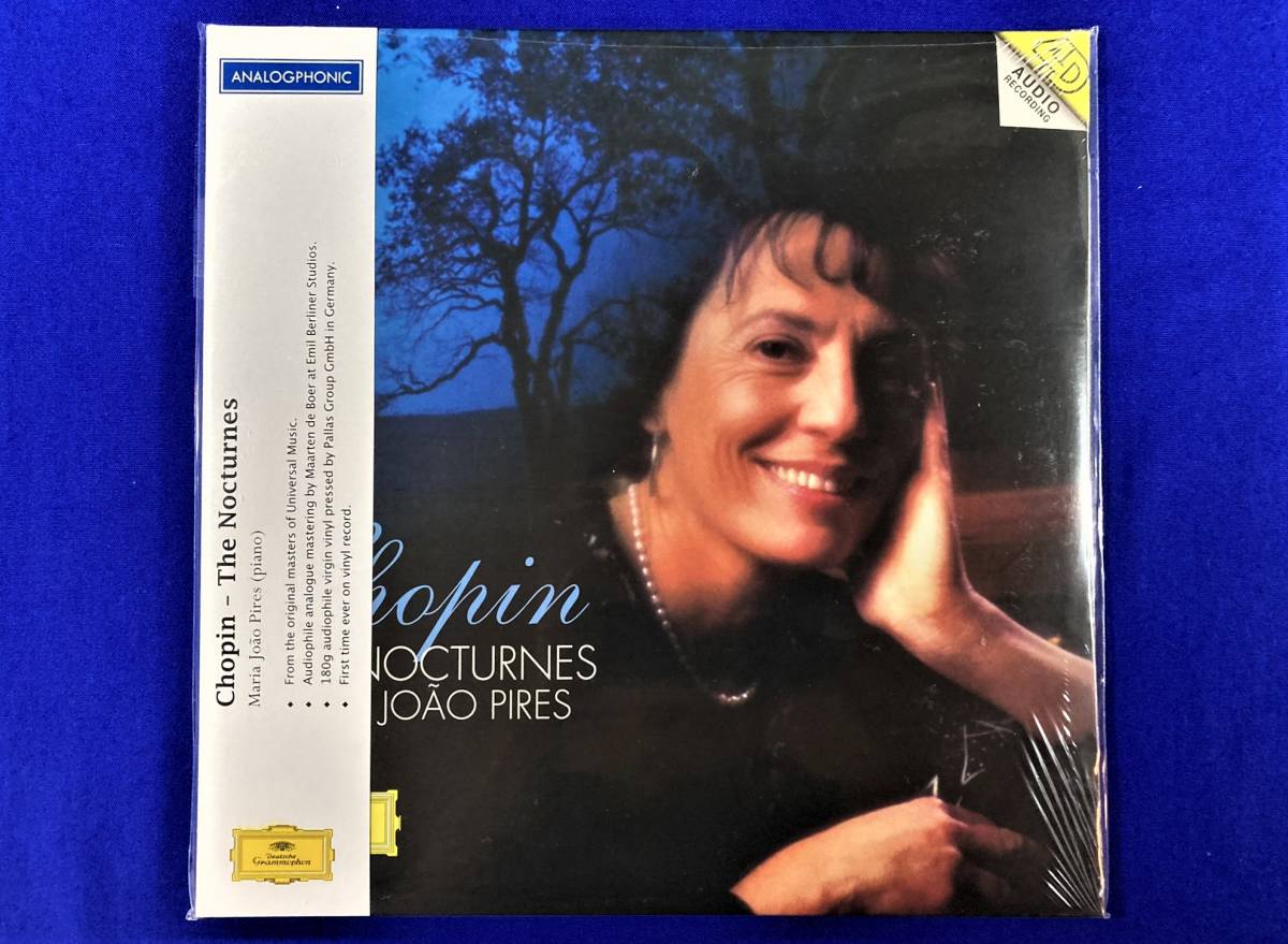 正規品，セール 2LP 高音質盤 ピリス ショパン 夜想曲全集 ノクターン マリア ジョアン ピレシュ Pires nocturne Chopin Analogphonic(器楽)｜売買されたオークション情報、yahooの商品情報をアーカイブ公開 - オークフ 器楽