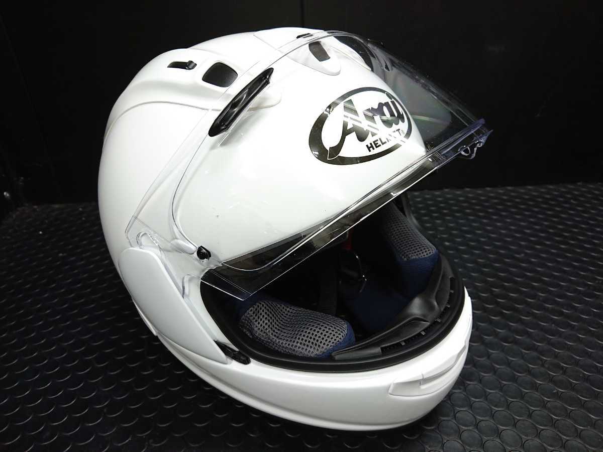 Arai アライ フルフェイスヘルメット RX-7X 単色 ホワイト 白 XL