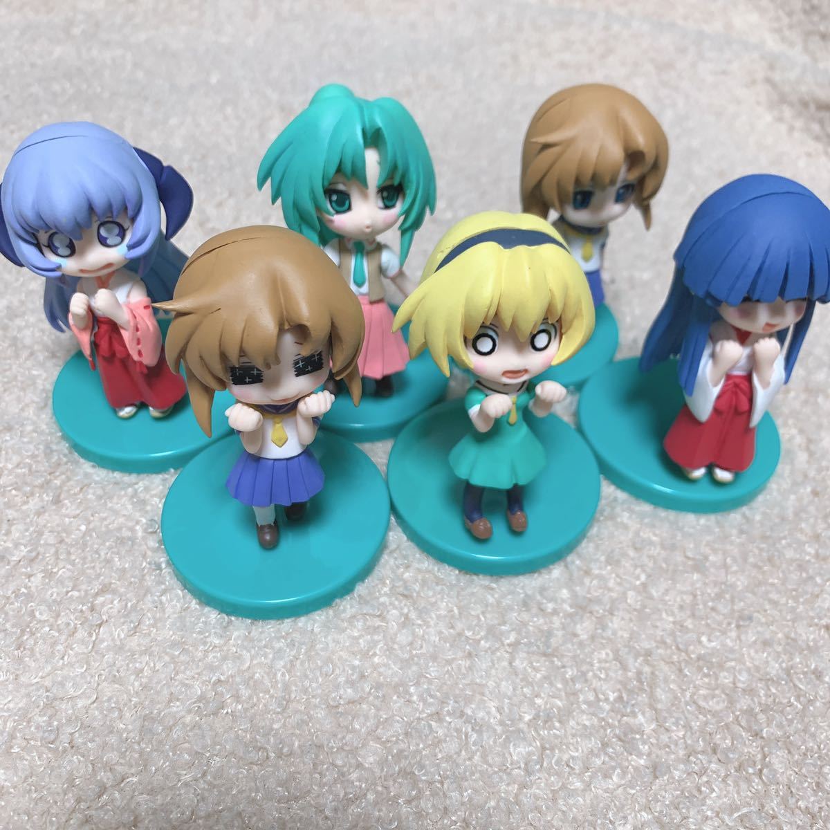 ひぐらしのなく頃に でふぉめ フィギュア ミニフィギュア 竜宮レナ