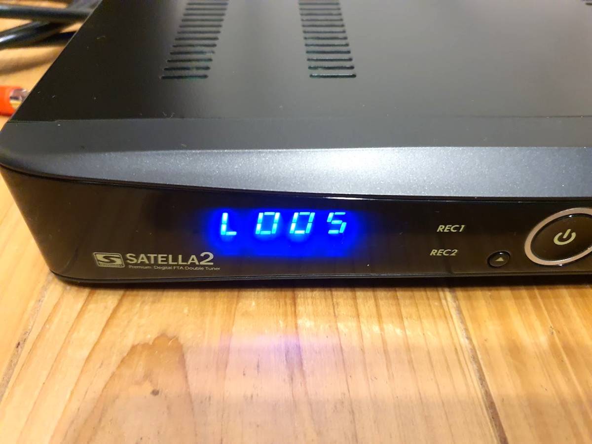 SATELLA2 サテラ2 無料衛星放送 チューナー ジャンク扱い サテラ2