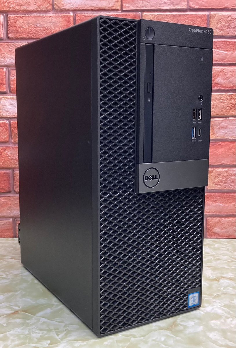 1円 DELL OPTIPLEX 7050 / Core i7 7700 3.60GHz / メモリ8GB / SSD