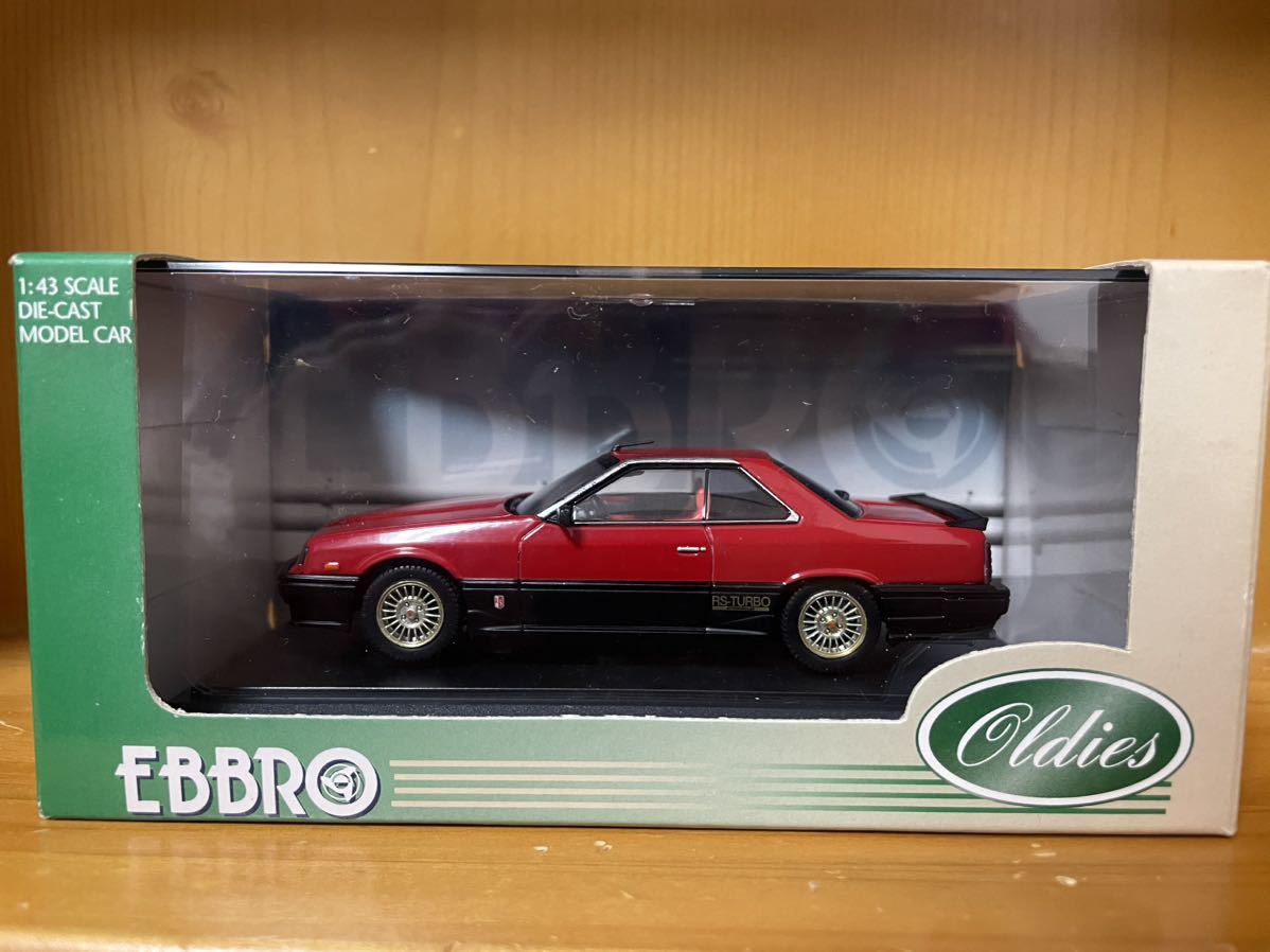 EBBRO 1⁄43 NISSAN SKYLINE RS TURBO C 1983 RED エブロ 日産