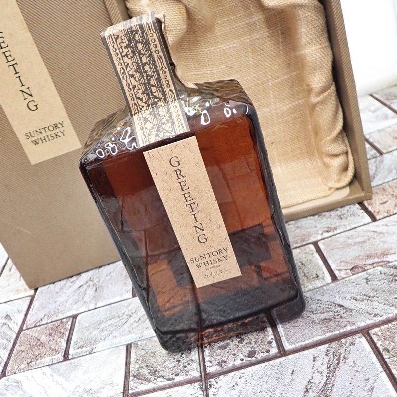 埼玉県内限定発送 】 サントリー グリーティング 720ml 43% ウィスキー