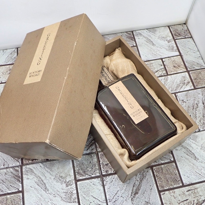 埼玉県内限定発送 】 サントリー グリーティング 720ml 43% ウィスキー