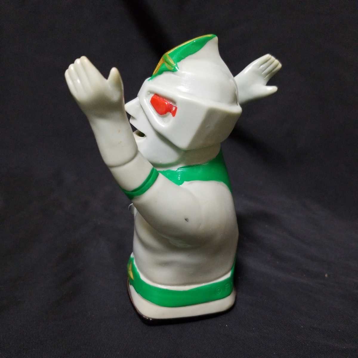 ヨネザワ ミラーマン ソフビ 発火付ゼンマイ 当時物 未使用品(ソフビ  