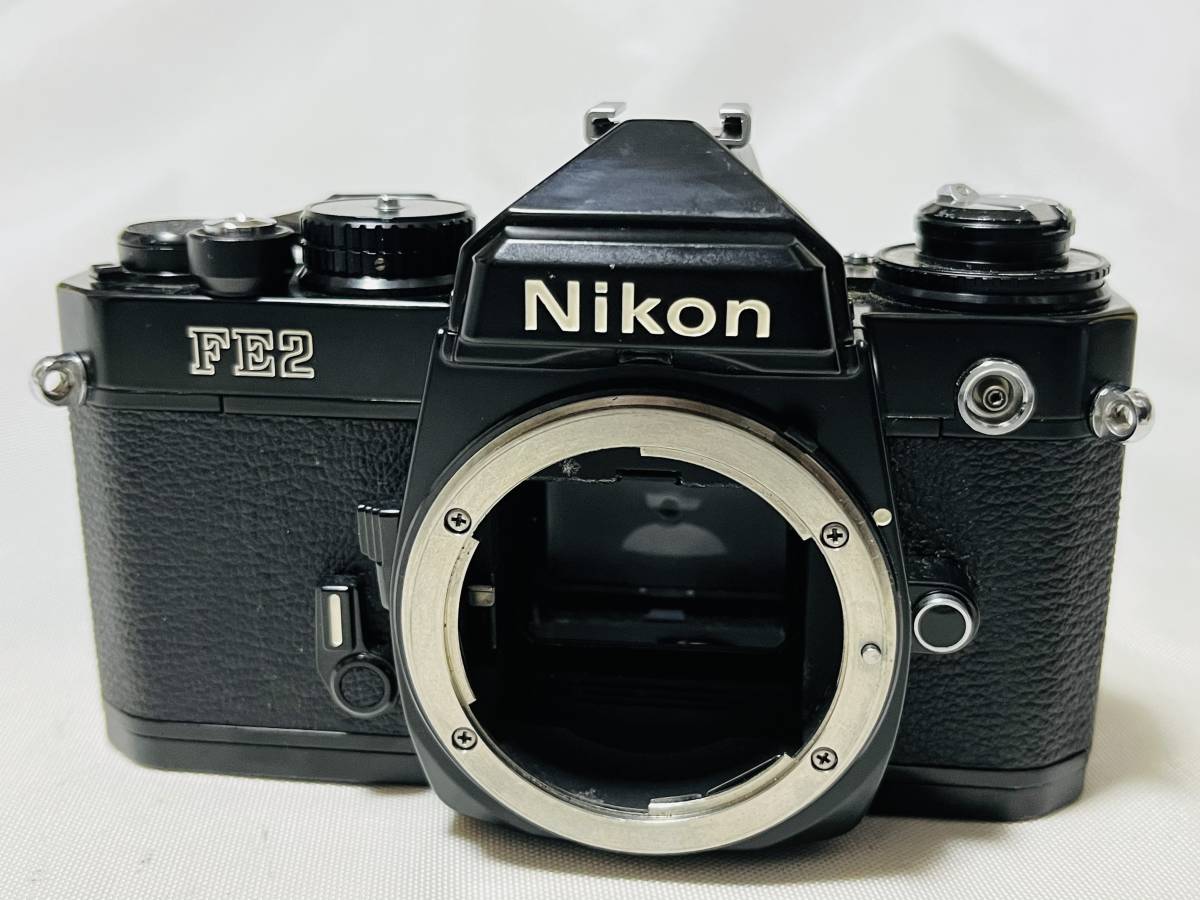 ☆実用品☆ニコン NIKON FE ボディ ☆露出計・シャッター全速OK☆#16810