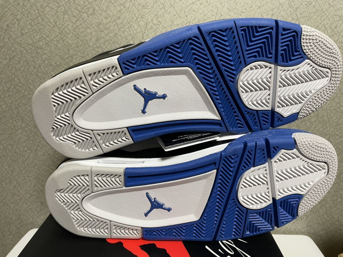 未使用】NIKE AIR JORDAN 4 RETRO MOTORSPORTS 27.5cm ナイキ エア 