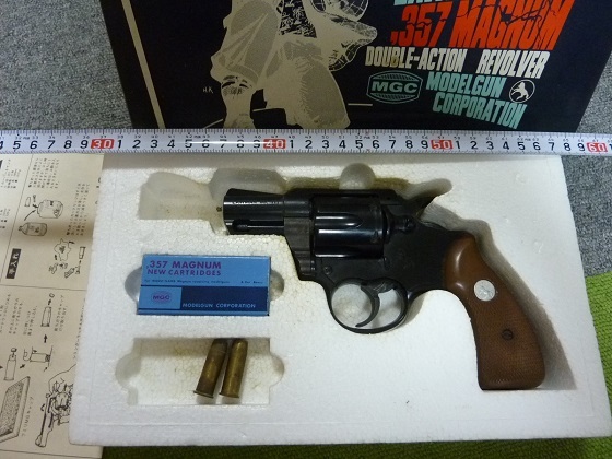レトロ※ MGC LAWMAN ローマン MK-Ⅲ 357 MAGNAM マグナム ☆説明書