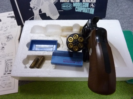レトロ※ MGC LAWMAN ローマン MK-Ⅲ 357 MAGNAM マグナム ☆説明書