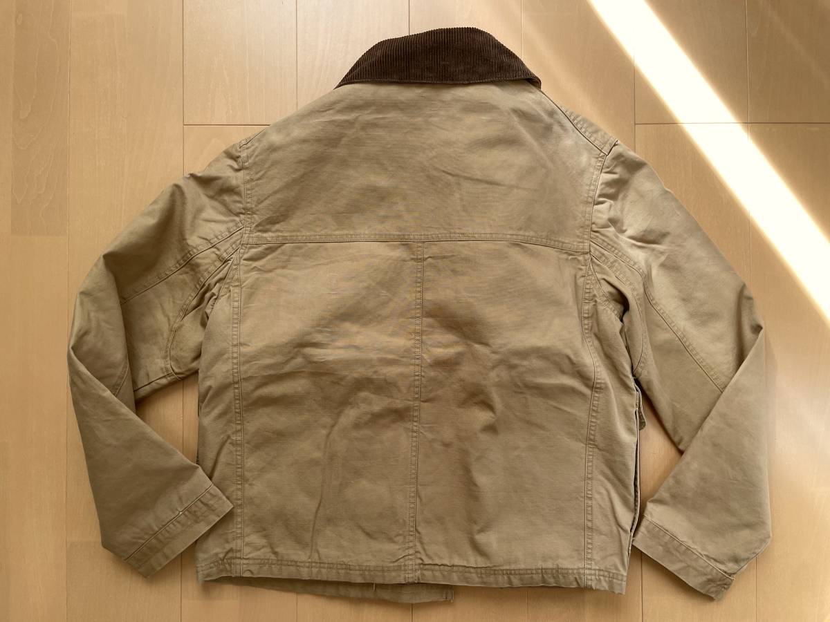 90s ヴィンテージ ファイヤーマン ナイロンジャケット ベージュ M 80s 90s Ralph Lauren M ファイヤーマン ジャケット ラルフローレン