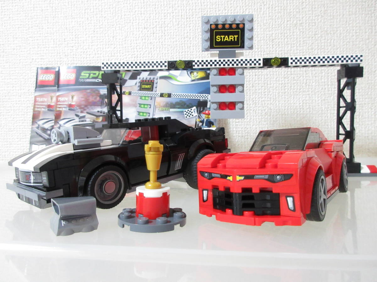 LEGO☆♯75874 シボレー カマロ ドラッグレース スピードチャンピョン 